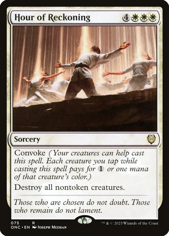 Hour of Reckoning 75 (Commander: Phyrexia: All Will Be One)  | Good Games Modbury