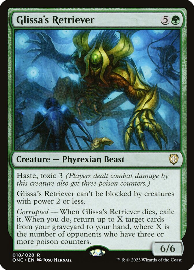 Glissa's Retriever 18/28 (Commander: Phyrexia: All Will Be One)  | Good Games Modbury