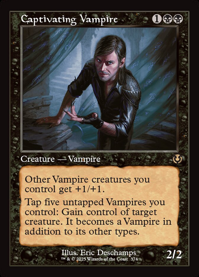 Captivating Vampire 374/287 (Innistrad Remastered)  - Retro Foil | Good Games Modbury