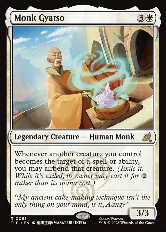 Monk Gyatso 81/317 (Avatar: The Last Airbender: Eternal-Legal)  - Foil | Good Games Modbury