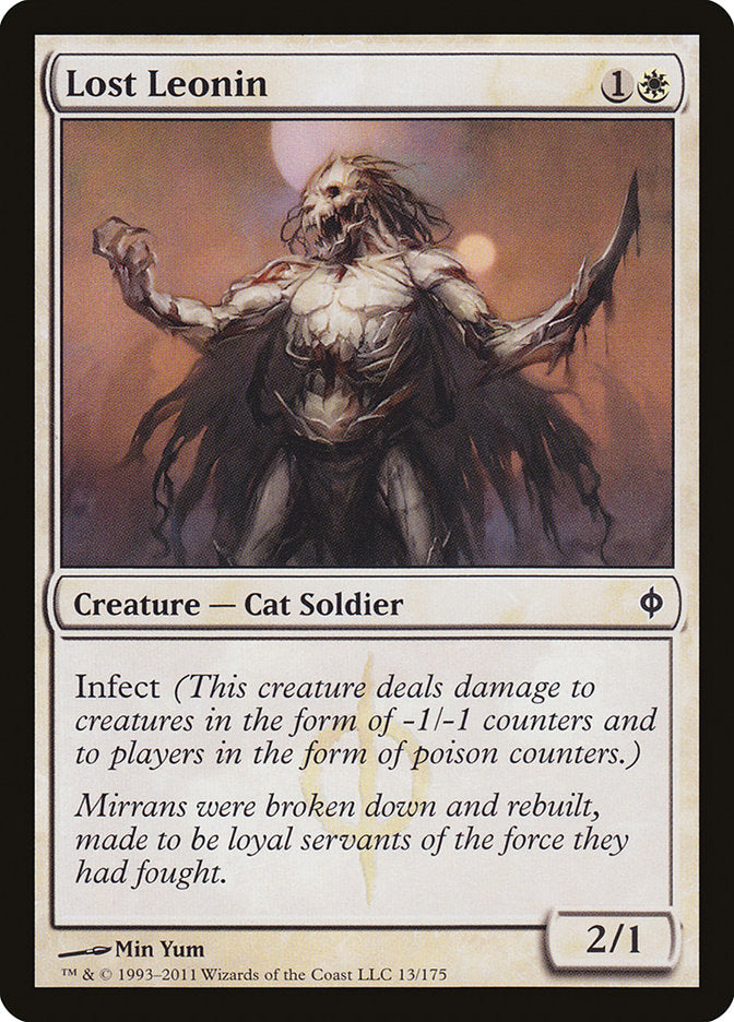 Lost Leonin 13/175 (New Phyrexia)  | Good Games Modbury