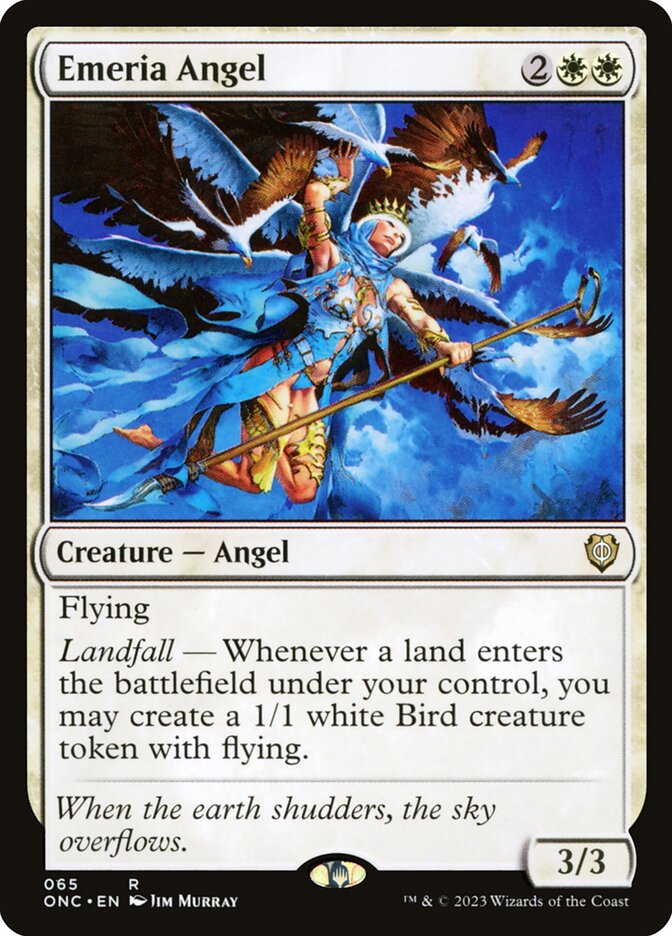 Emeria Angel 65/28 (Commander: Phyrexia: All Will Be One)  | Good Games Modbury