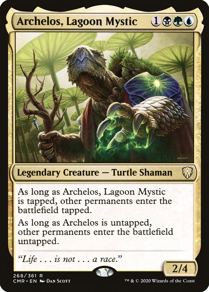 Archelos, Lagoon Mystic 268/361 (Commander Legends)  | Good Games Modbury