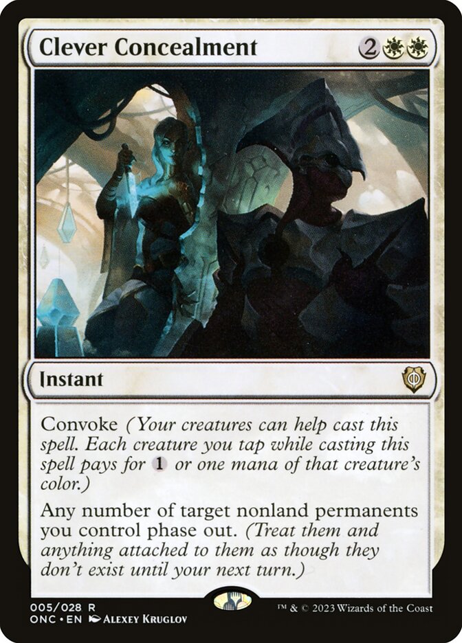 Clever Concealment 5 (Commander: Phyrexia: All Will Be One)  | Good Games Modbury