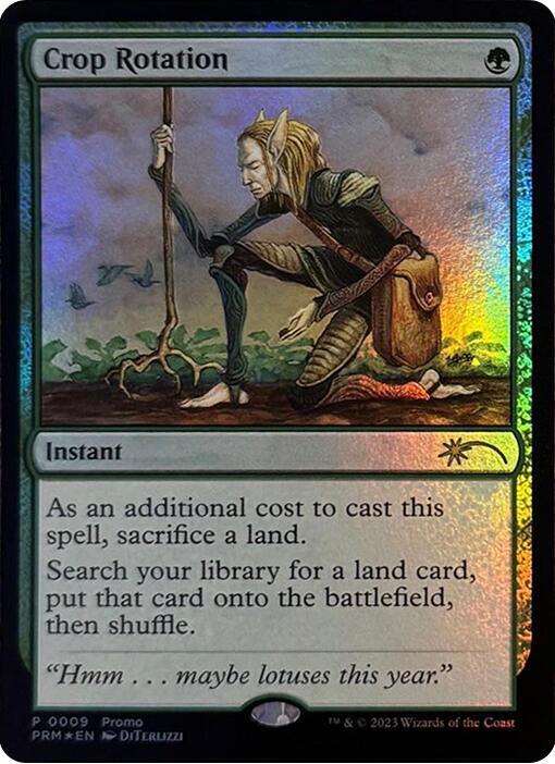 Crop Rotation Graphic Novel Insert 9 (Media Promos)  - Foil | Good Games Modbury