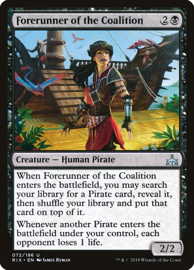 Forerunner of the Coalition 72/196 (Rivals of Ixalan)  | Good Games Modbury