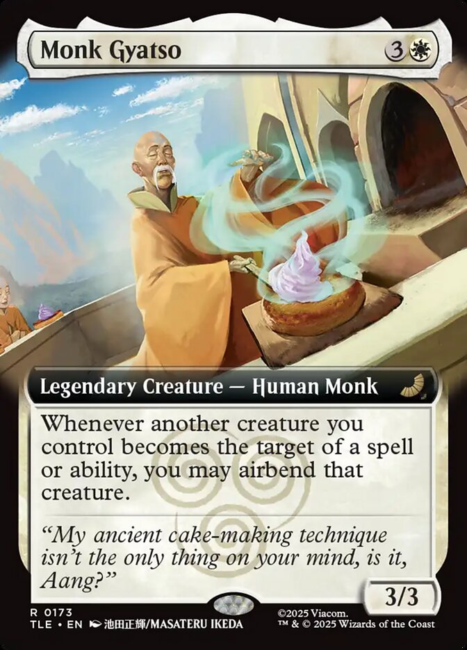 Monk Gyatso 173 (Avatar: The Last Airbender: Eternal-Legal)  - Extended Art  | Good Games Modbury