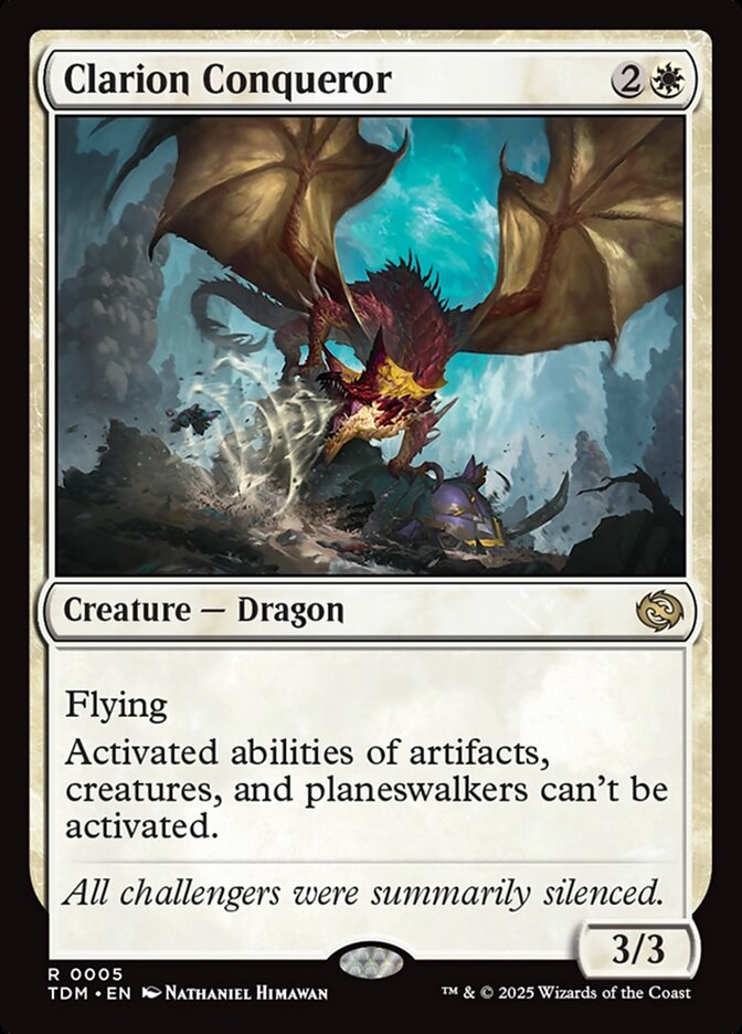 Clarion Conqueror 5/291 (Tarkir: Dragonstorm)  | Good Games Modbury
