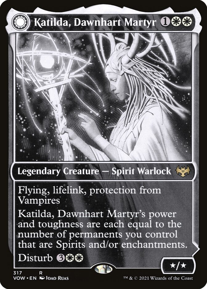 Katilda, Dawnhart Martyr // Katilda's Rising Dawn 317/277 (Innistrad: Crimson Vow)  | Good Games Modbury