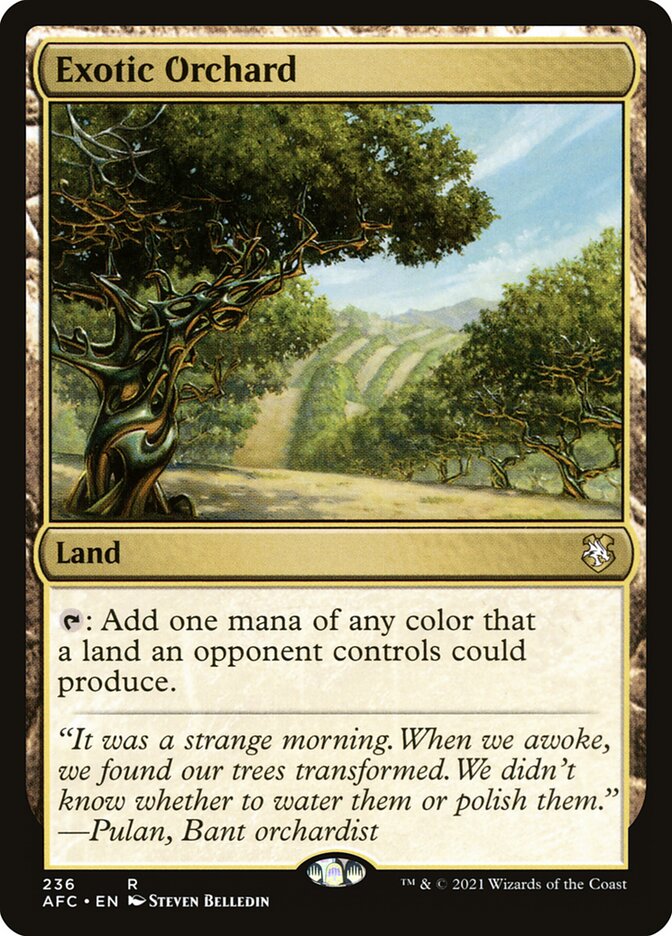Exotic Orchard 236/62 (Commander: Adventures in the Forgotten Realms)  | Good Games Modbury