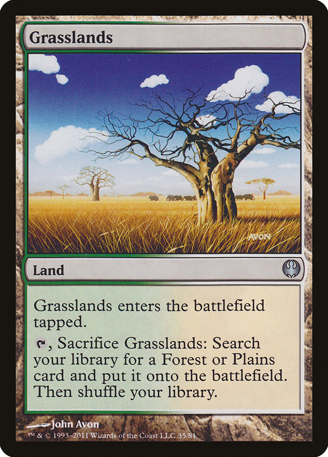 Grasslands 35 (Duel Decks: Knights vs. Dragons)  | Good Games Modbury