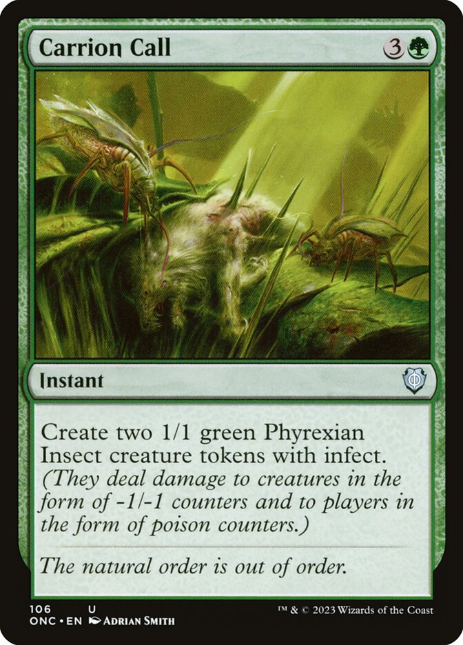 Carrion Call 106/28 (Commander: Phyrexia: All Will Be One)  | Good Games Modbury