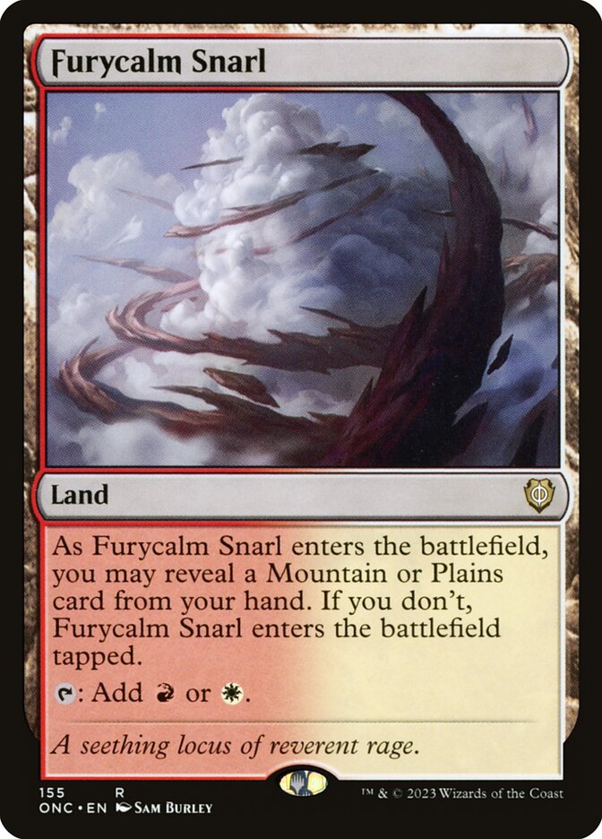 Furycalm Snarl 155/28 (Commander: Phyrexia: All Will Be One)  | Good Games Modbury