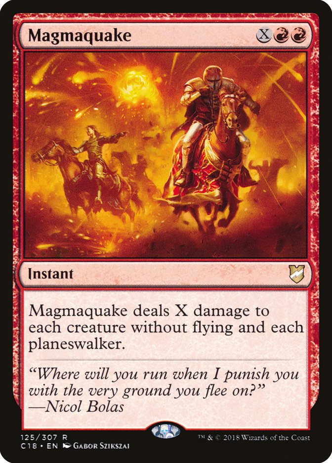 Magmaquake 125/307 (Commander 2018)  | Good Games Modbury