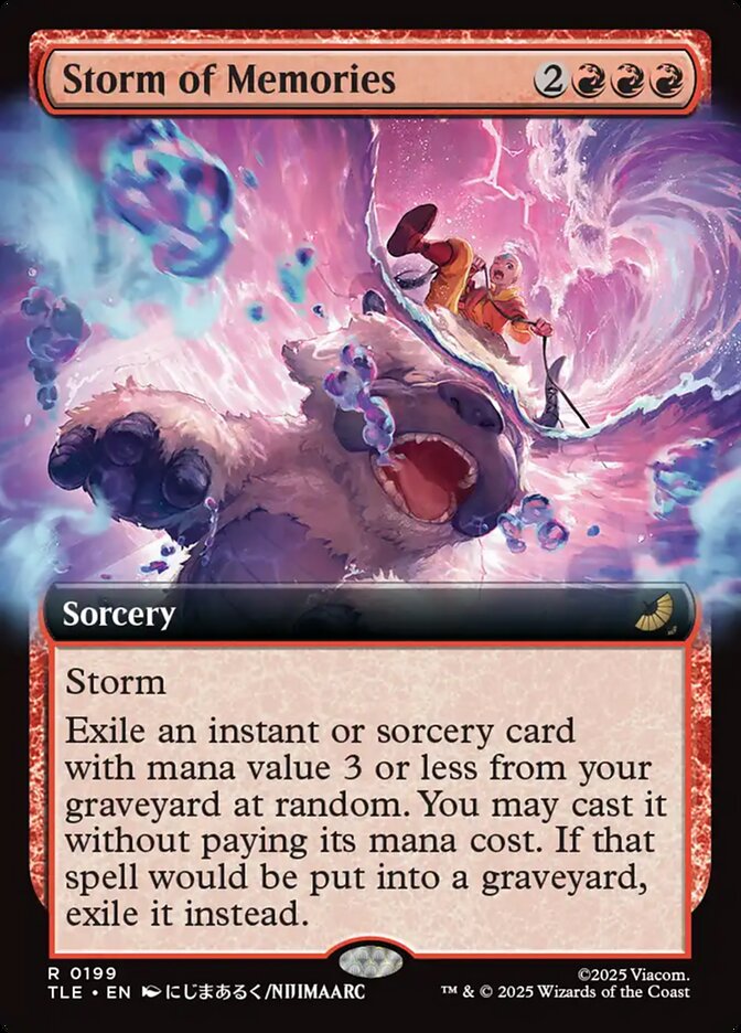 Storm of Memories 199/317 (Avatar: The Last Airbender: Eternal-Legal)  - Extended Art Foil | Good Games Modbury