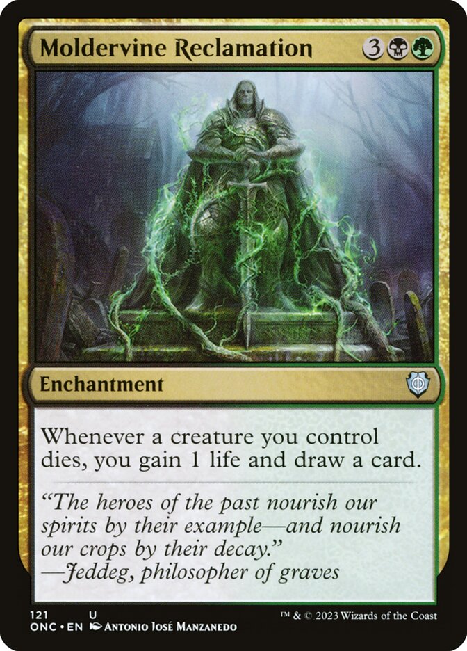 Moldervine Reclamation 121/28 (Commander: Phyrexia: All Will Be One)  | Good Games Modbury