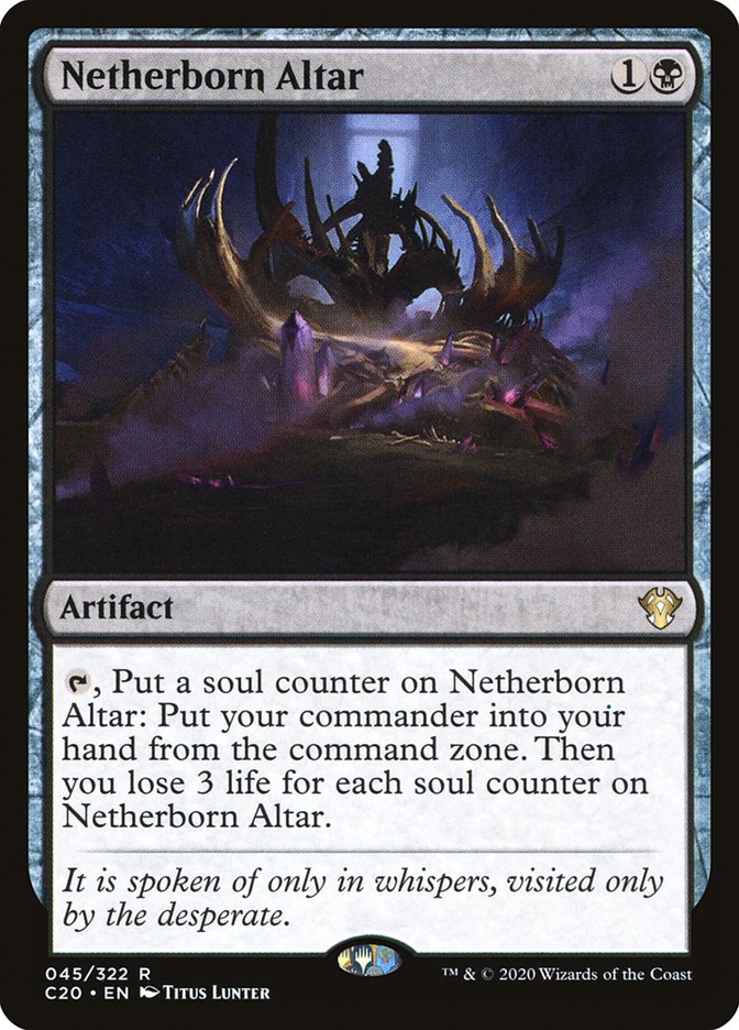 Netherborn Altar 45/322 (Commander 2020)  | Good Games Modbury