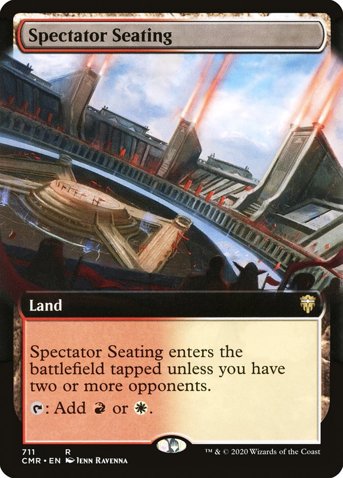 Spectator Seating 711 (Commander Legends)  - Extended Art | Good Games Modbury