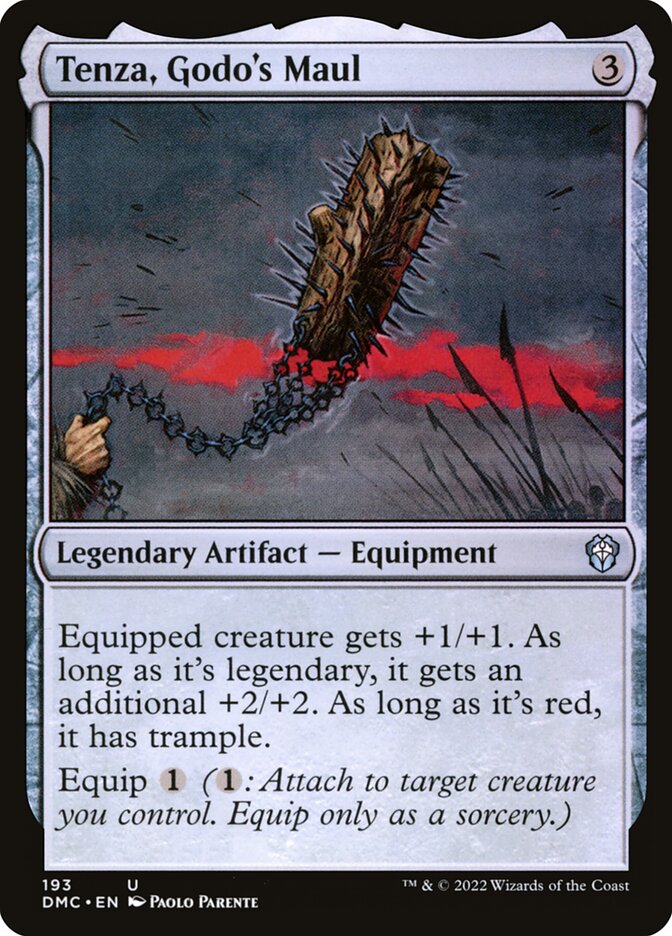 Tenza, Godo's Maul 193/50 (Commander: Dominaria United)  | Good Games Modbury