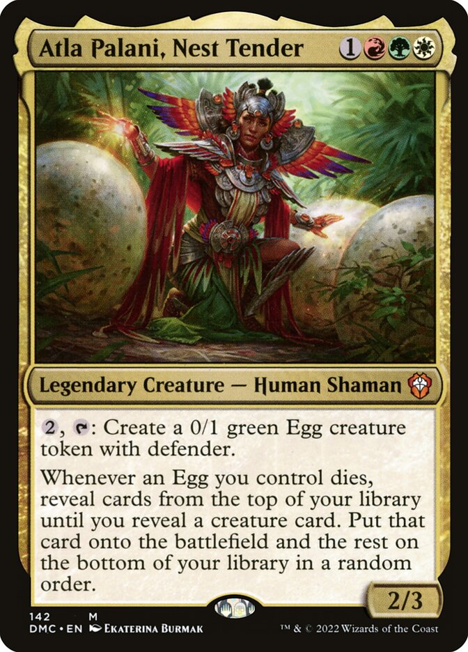Atla Palani Nest Tender 142 (Commander: Dominaria United)  | Good Games Modbury