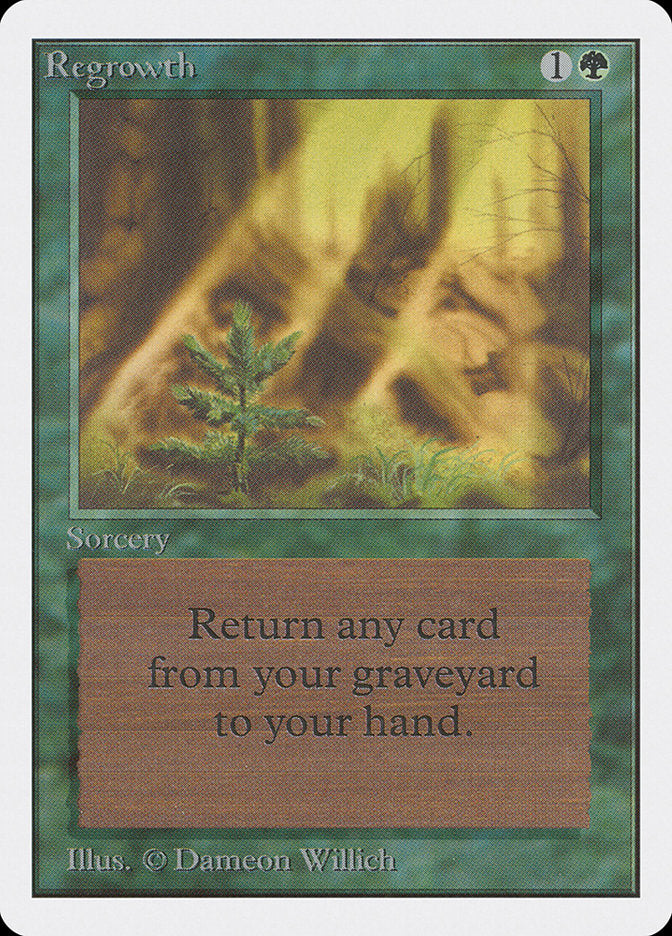 Regrowth 215/302 (Unlimited Edition)  | Good Games Modbury