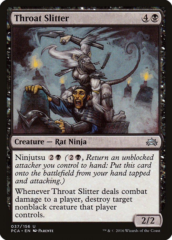 Throat Slitter 37/156 (Planechase Anthology)  | Good Games Modbury