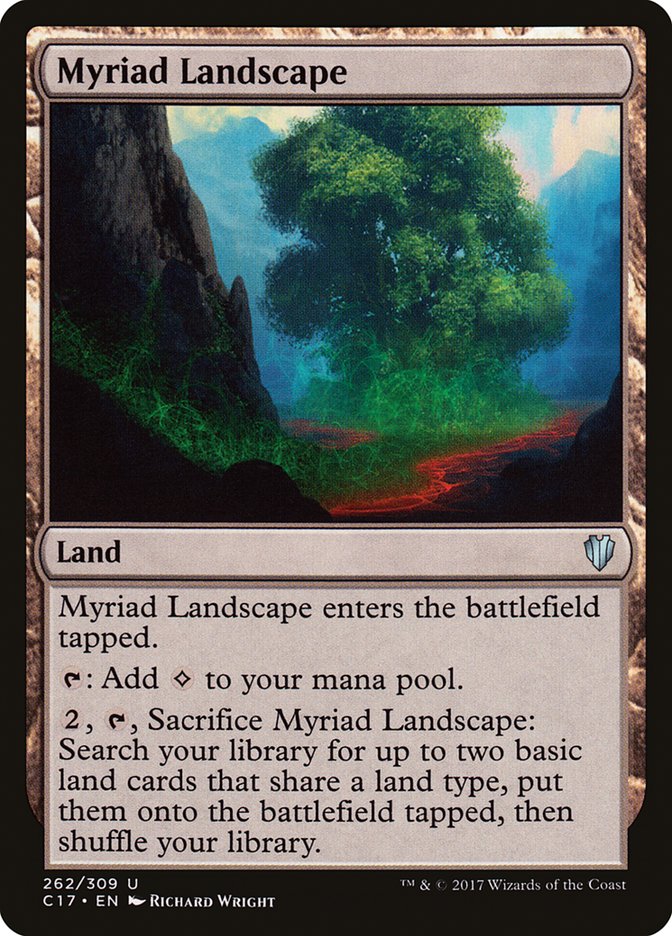 Myriad Landscape 262/309 (Commander 2017)  | Good Games Modbury