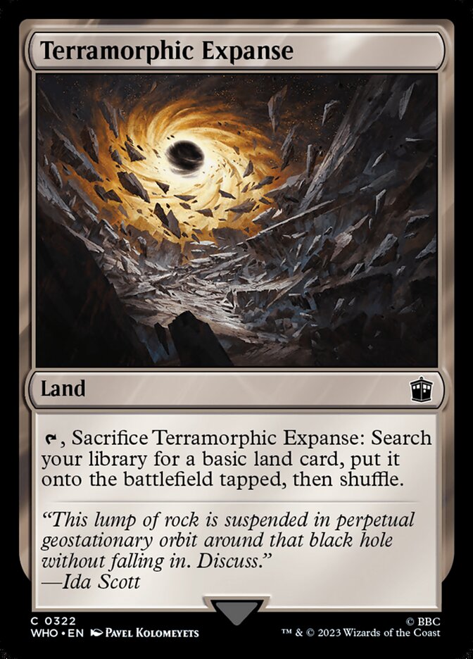 Terramorphic Expanse 322 (Universes Beyond: Doctor Who)  | Good Games Modbury