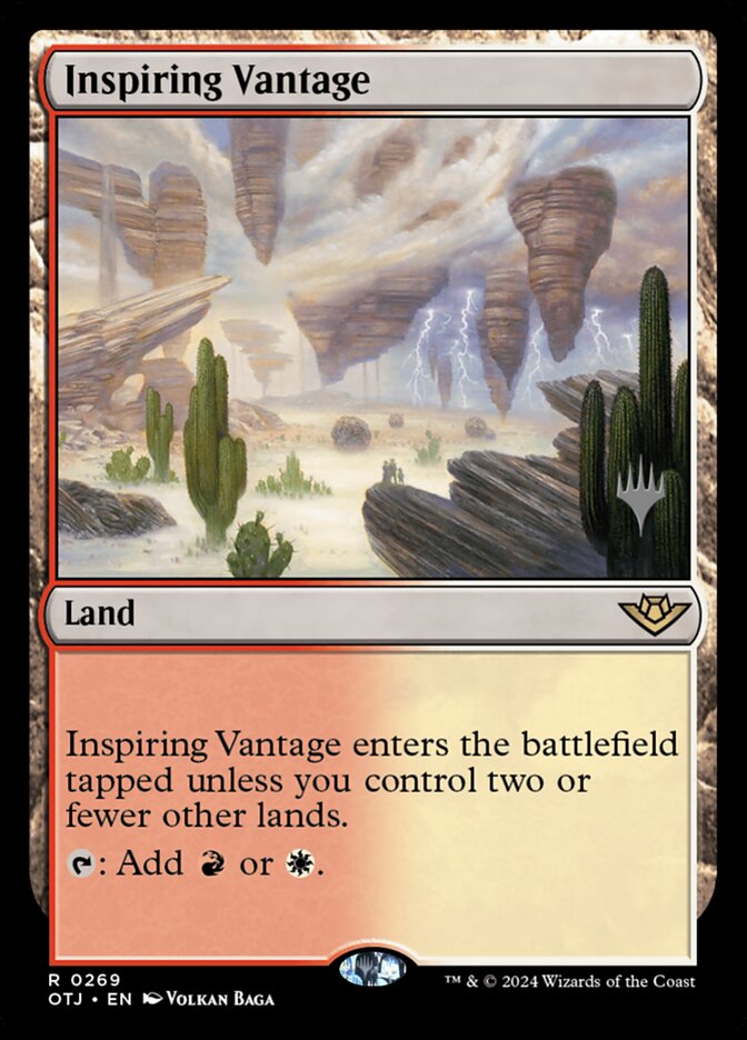 Inspiring Vantage 269 (Promo Pack: Outlaws of Thunder Junction)  - Foil | Good Games Modbury