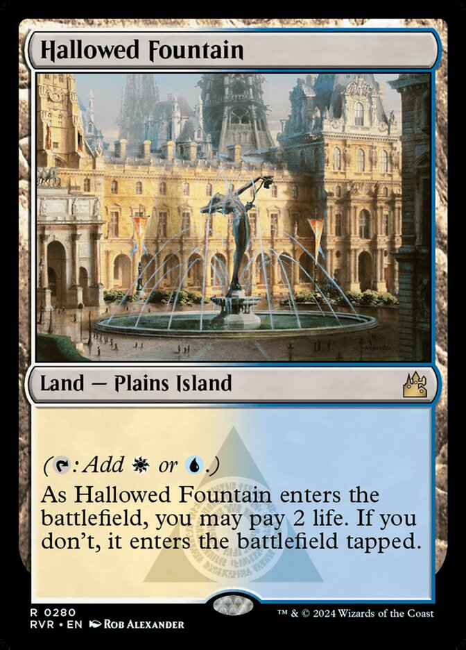Hallowed Fountain 280/291 (Ravnica Remastered)  | Good Games Modbury