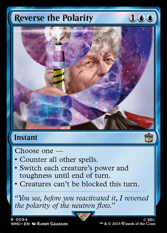 Reverse the Polarity 54/331 (Universes Beyond: Doctor Who)  - Foil | Good Games Modbury