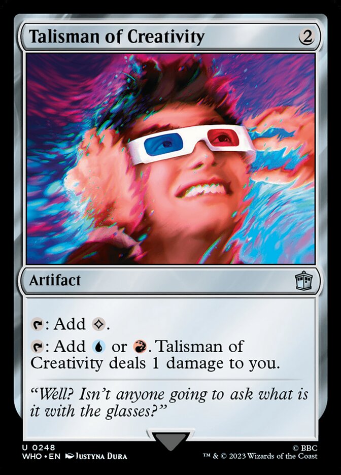 Talisman of Creativity 248/331 (Universes Beyond: Doctor Who)  | Good Games Modbury