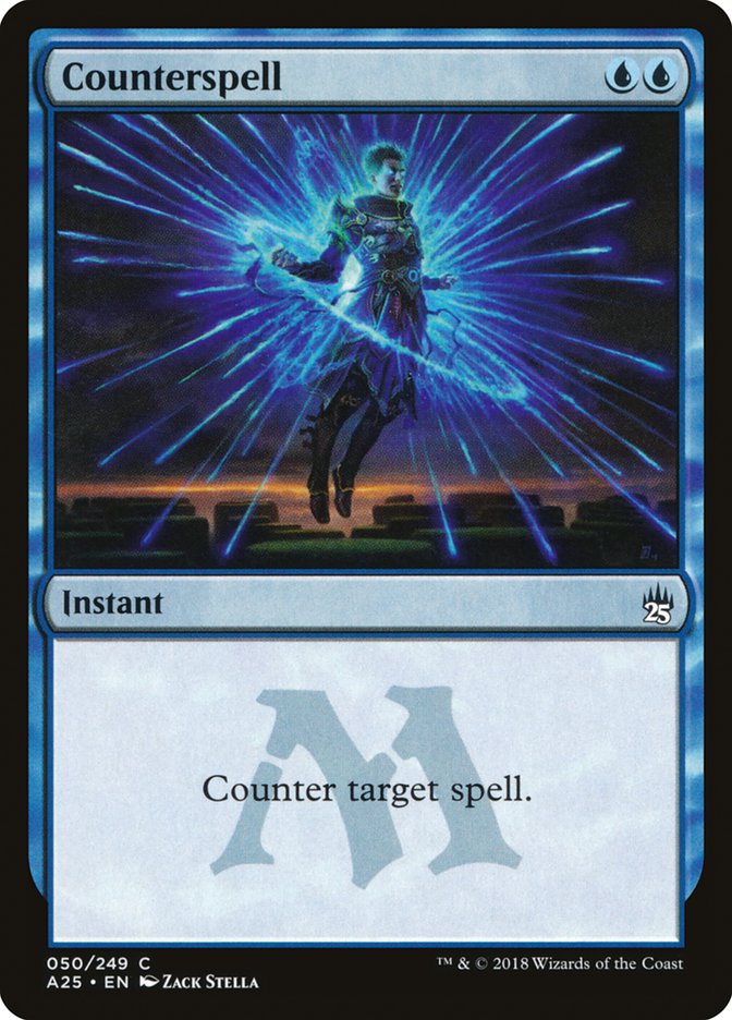 Counterspell 50/249 (Masters 25)  - Foil | Good Games Modbury