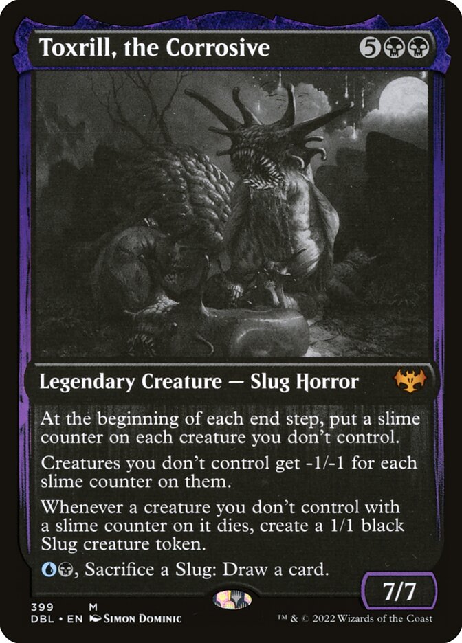 Toxrill, the Corrosive 399/534 (Innistrad: Double Feature)  - Foil | Good Games Modbury