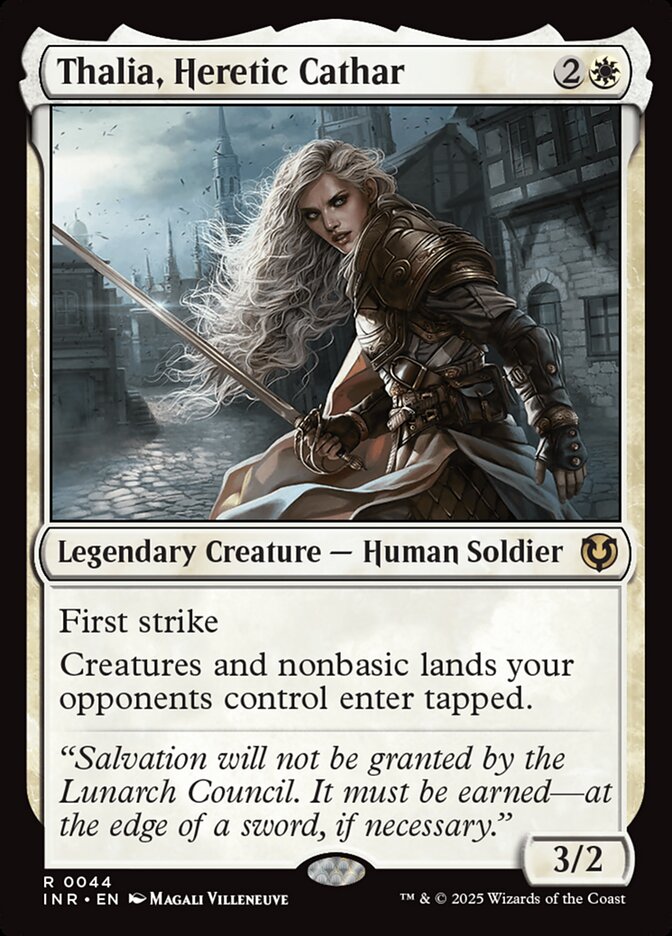 Thalia, Heretic Cathar 44/287 (Innistrad Remastered)  | Good Games Modbury