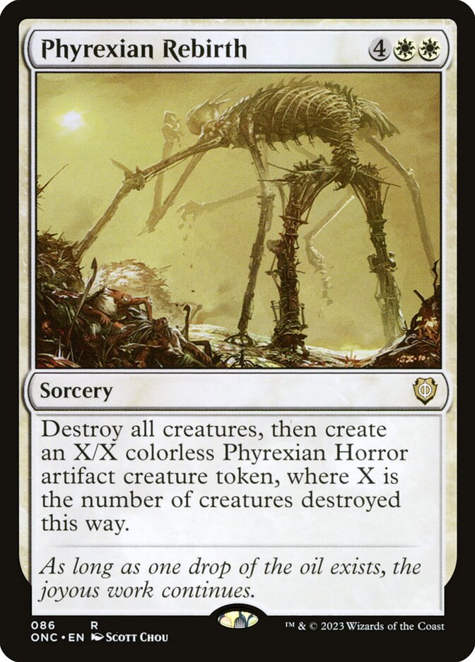 Phyrexian Rebirth 86/28 (Commander: Phyrexia: All Will Be One)  | Good Games Modbury