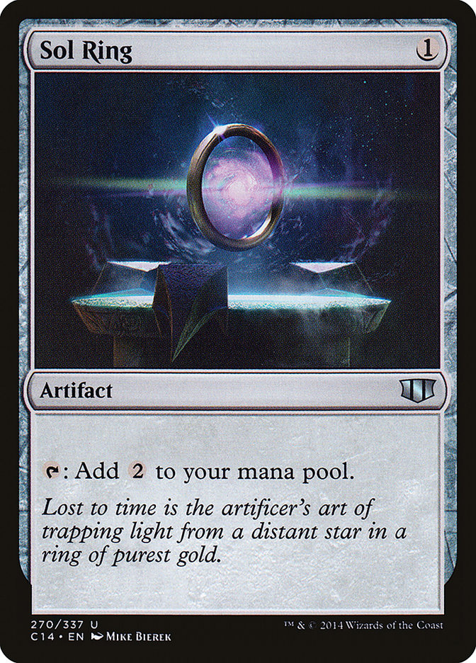 Sol Ring 270/337 (Commander 2014)  | Good Games Modbury