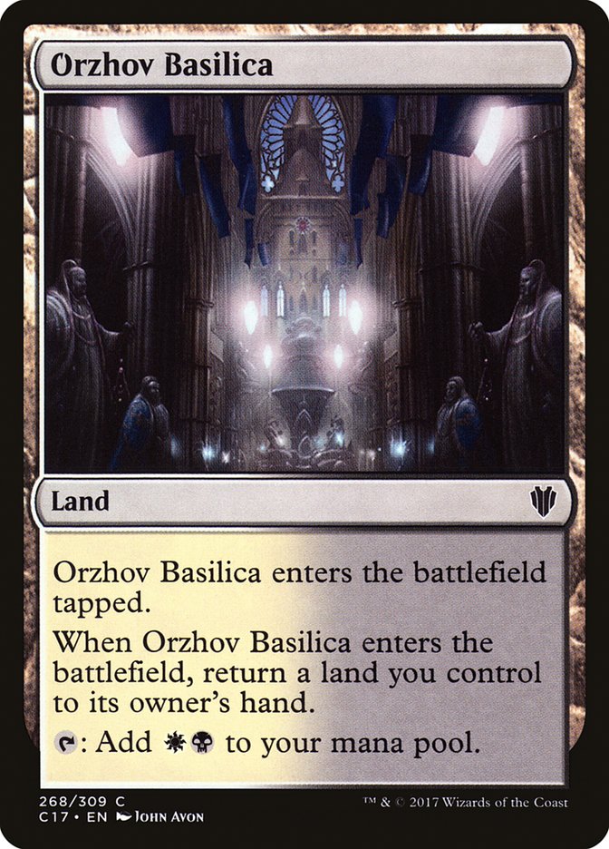 Orzhov Basilica 268/309 (Commander 2017)  | Good Games Modbury