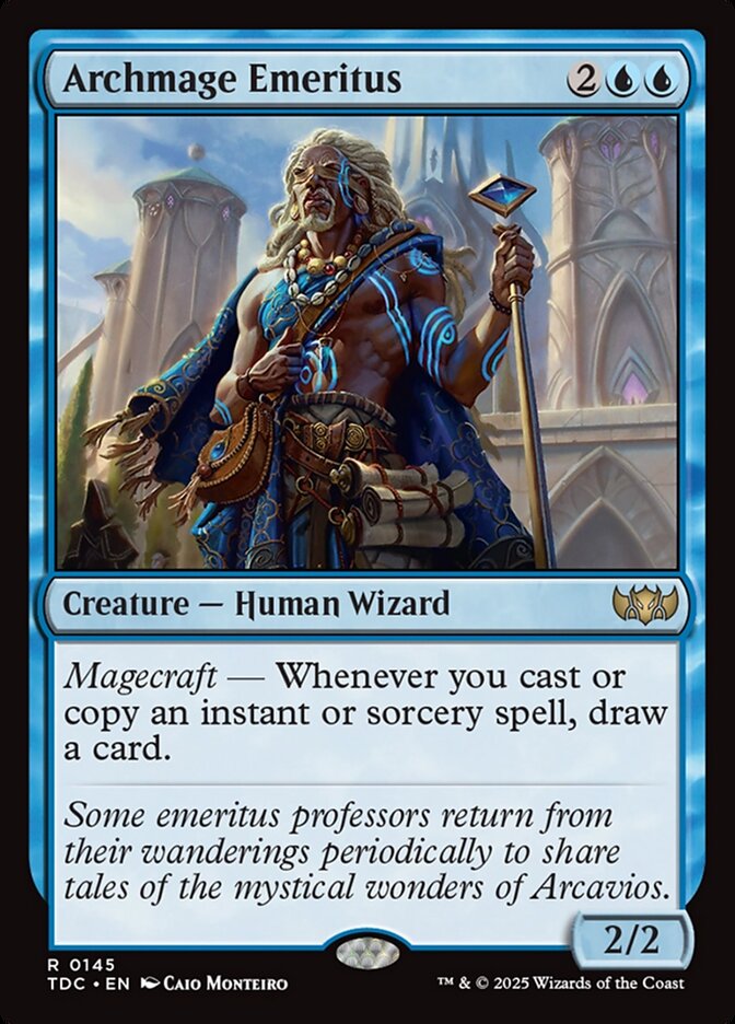 Archmage Emeritus 145 (Commander: Tarkir: Dragonstorm)  | Good Games Modbury