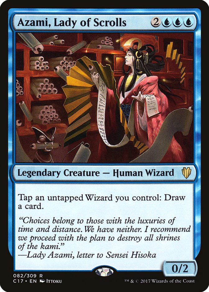 Azami, Lady of Scrolls 82/309 (Commander 2017)  | Good Games Modbury