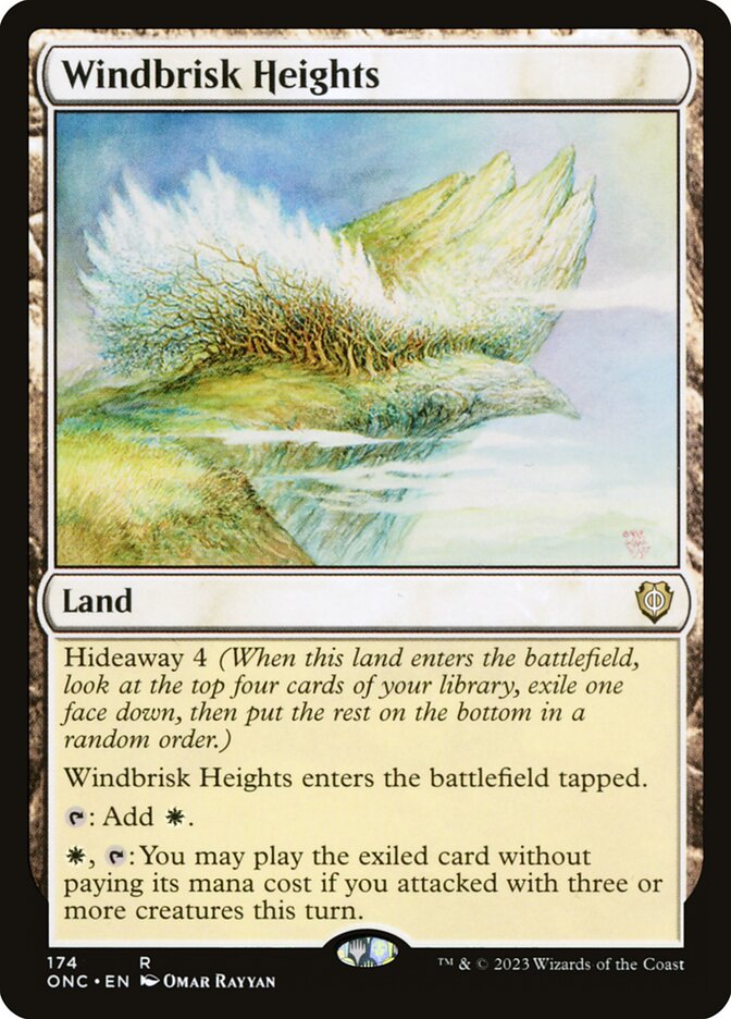 Windbrisk Heights 174/28 (Commander: Phyrexia: All Will Be One)  | Good Games Modbury