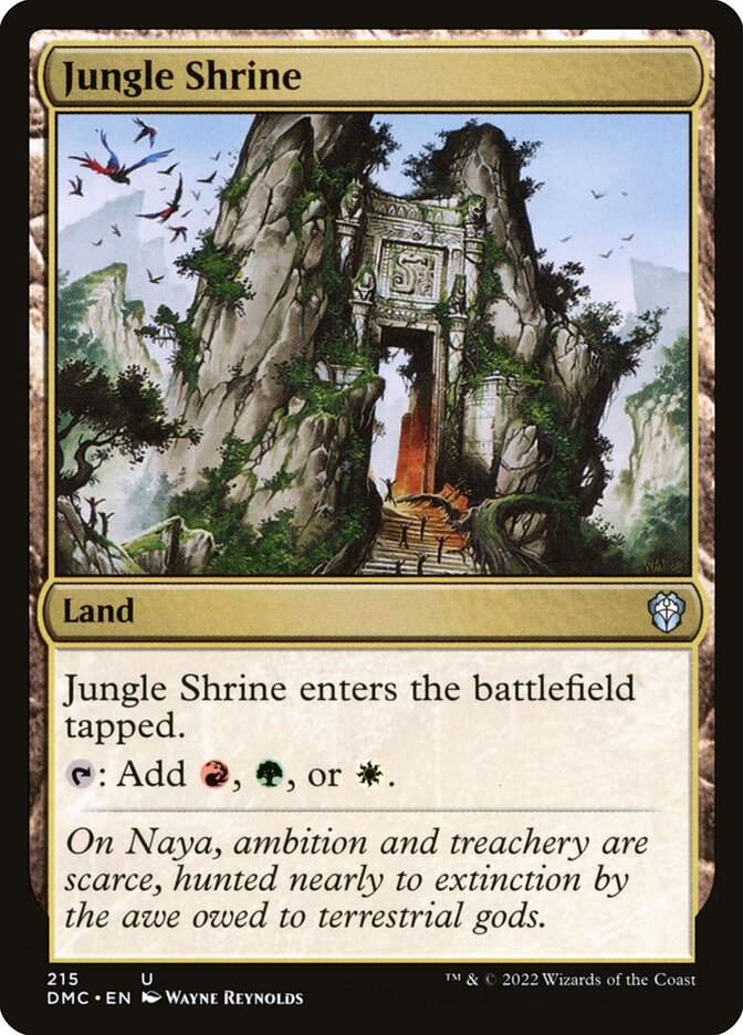 Jungle Shrine 215/50 (Commander: Dominaria United)  | Good Games Modbury
