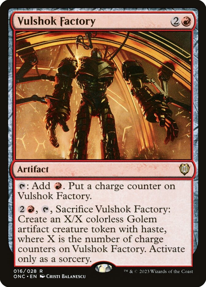 Vulshok Factory 16/28 (Commander: Phyrexia: All Will Be One)  | Good Games Modbury