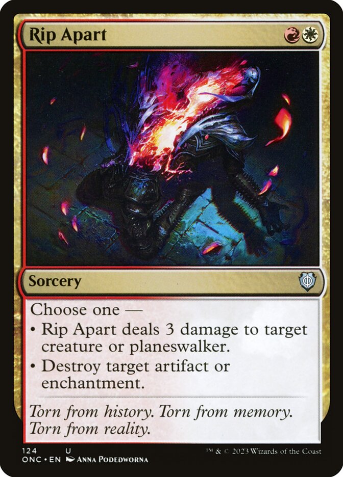 Rip Apart 124/28 (Commander: Phyrexia: All Will Be One)  | Good Games Modbury