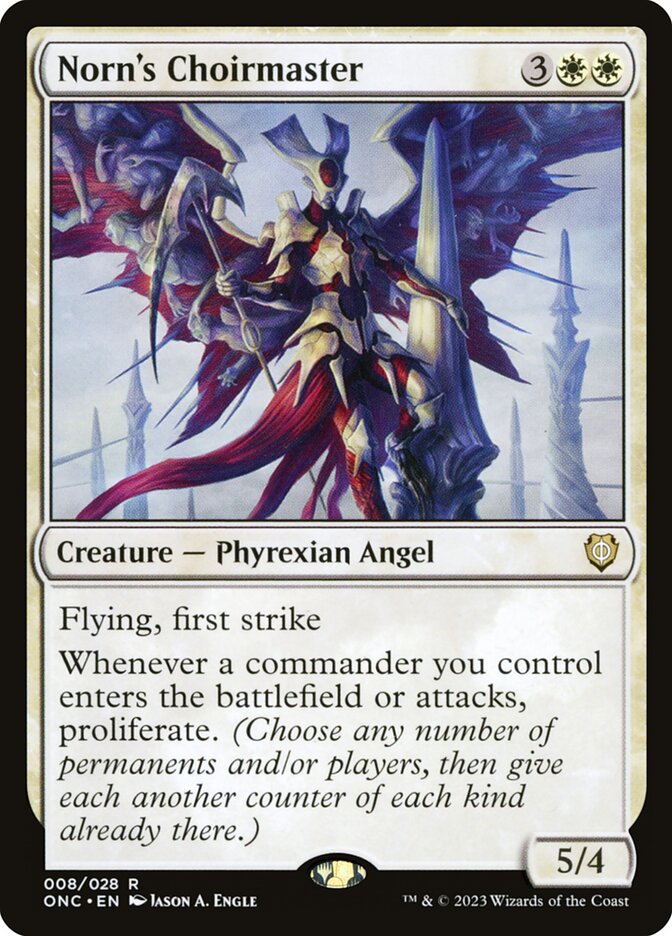 Norn's Choirmaster 8 (Commander: Phyrexia: All Will Be One)  | Good Games Modbury