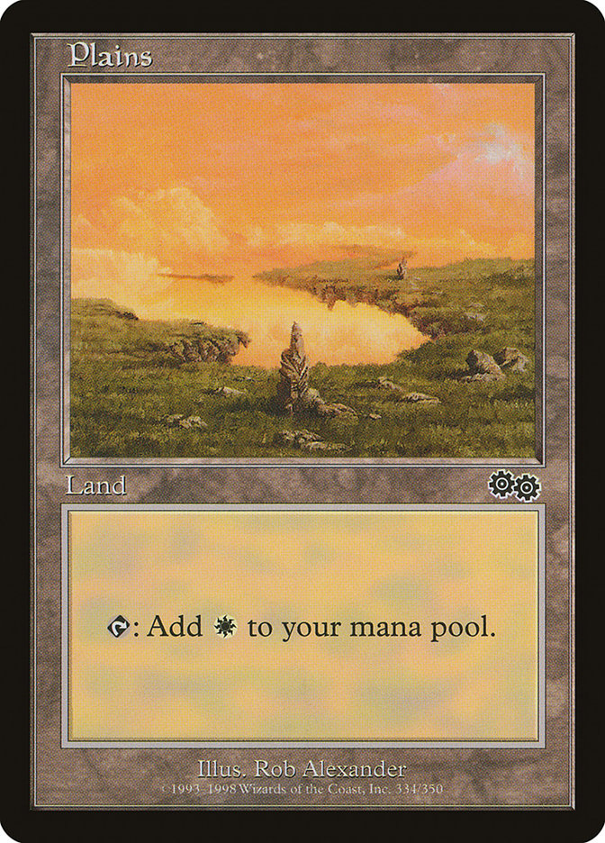 Plains 334/350 (Urza's Saga)  | Good Games Modbury