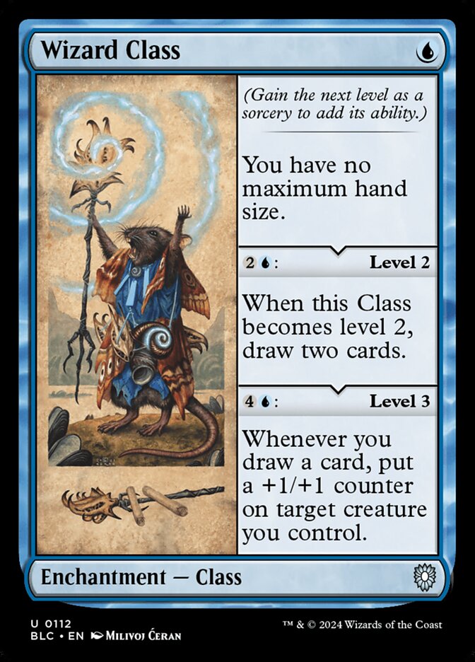 Wizard Class 112 (Commander: Bloomburrow)  | Good Games Modbury