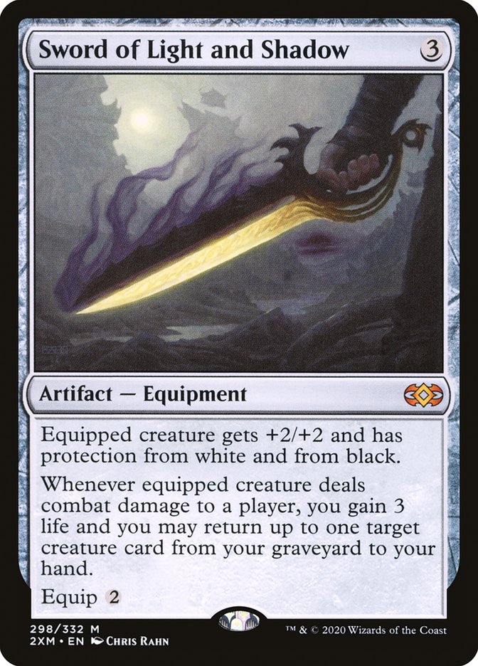 Sword of Light and Shadow 298/332 (Double Masters)  - Foil | Good Games Modbury