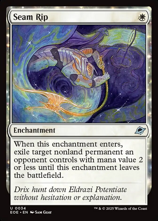 Seam Rip 34 (Edge of Eternities)  - Foil | Good Games Modbury