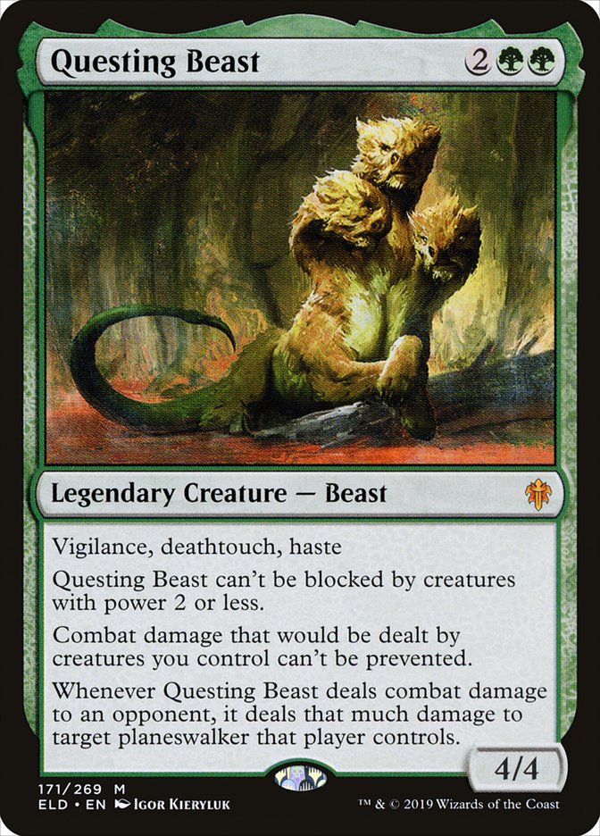 Questing Beast 171/269 (Throne of Eldraine)  | Good Games Modbury